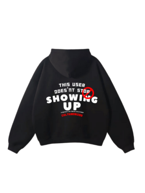 consistent user culturemized black hoodie back