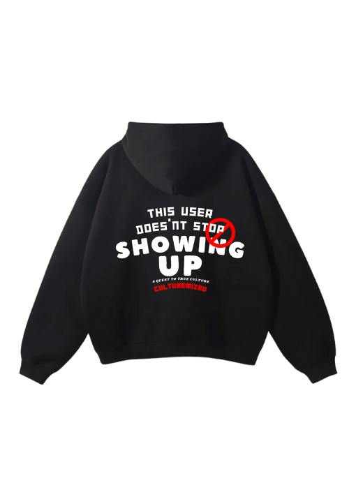 consistent user culturemized black hoodie