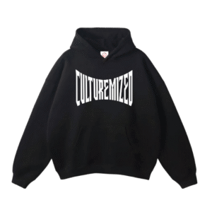BLACK CULTUREMIZED HOODIE - WHITE
